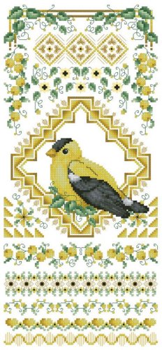 (image for) Bird Sampler Yellow Bird